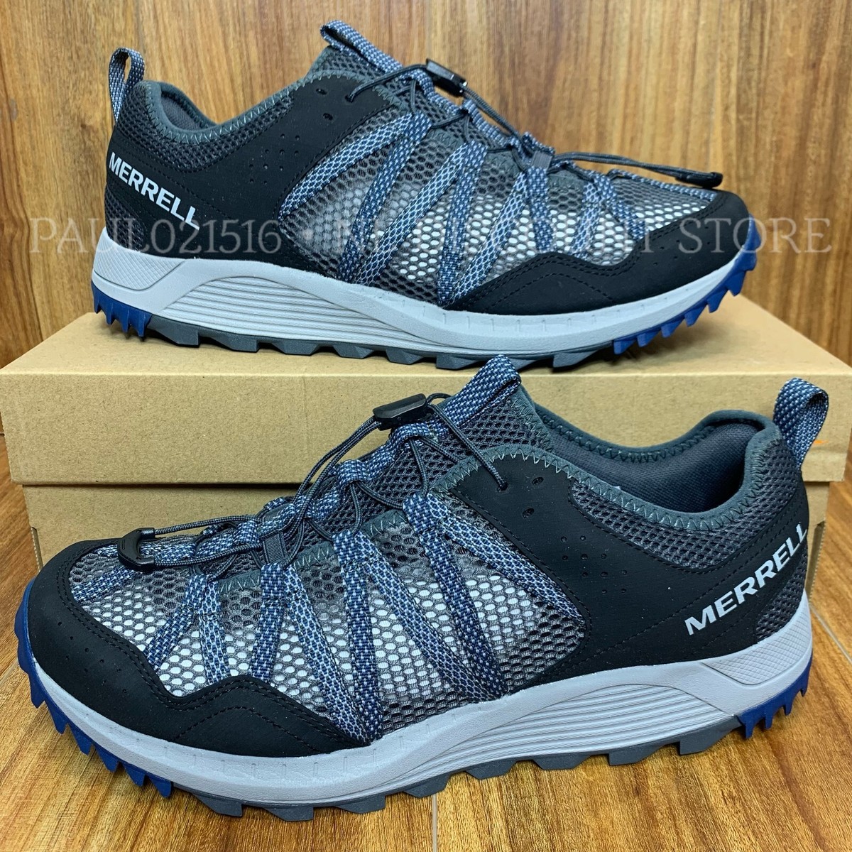 NWOT MERRELL s9.5 men’s ‘Wildwood Aerosport’ trail runners- Men main image 2