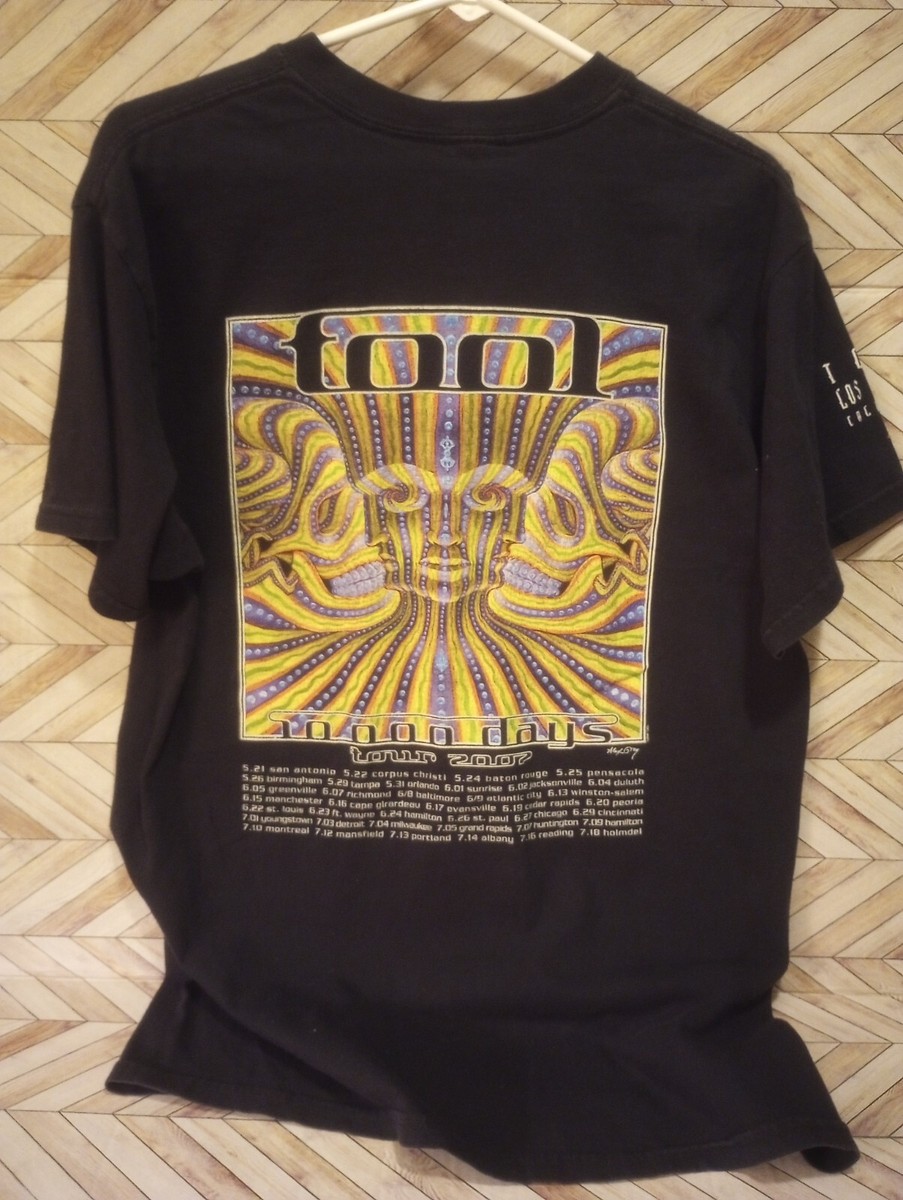 tool 10,000 Days ツアーTシャツM 2007 日本ツアー 日付入 TOOL Tシャツ 10000DAYS Japan tour 2007 メンズS - メルカリ