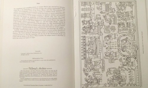 DOVER Ancient Mexican Designs Malbuch für Erwachsene 2004 von Marty Noble 28 Illustrationen - Bild 3 von 6