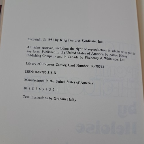 Help from Heloise Book Hardcover Dustjacket c1981 - Picture 10 of 14