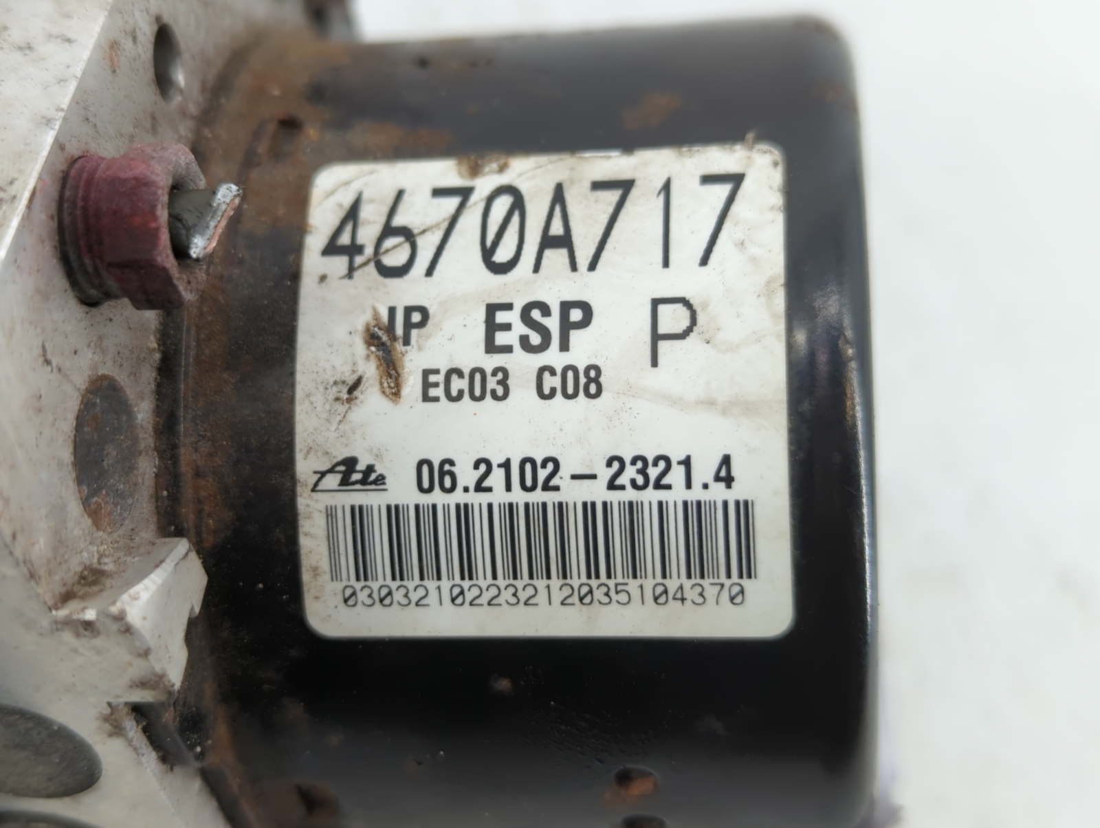 20092017 Mitsubishi Lancer Abs Pump Control Module L6I9L eBay