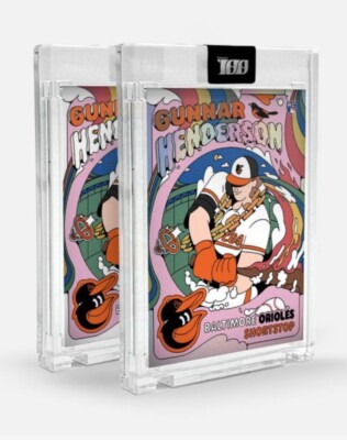 2023 Topps Project 100 Deluxe Edition Louis Wes Gunnar Henderson /100 RC Orioles