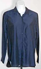 GAP Dark Navy Career Blouse Top Size XS NWOT