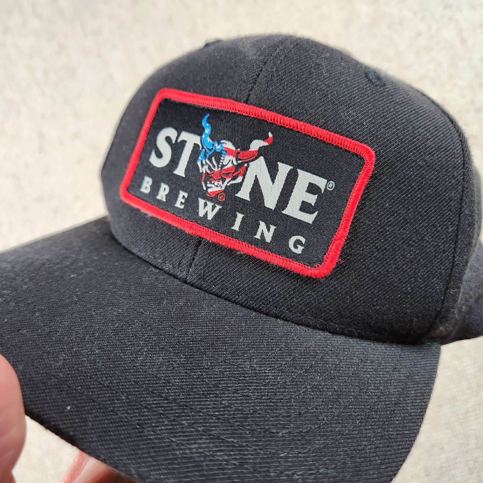 Satanic Beer Hat SATAN DEVIL HELL snapback Stone … - image 14