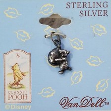 DISNEY VAN DELL Pooh Classics  925 Sterling   Piglet Charm- new old stock