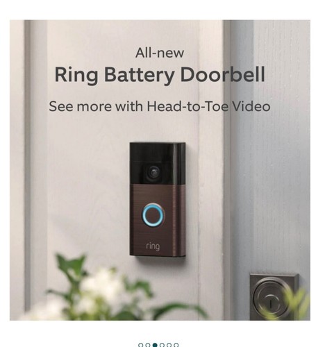 Ring Video Doorbell 1080p HD - Venetian Bronze - Brand New - AU Stock - Picture 4 of 4