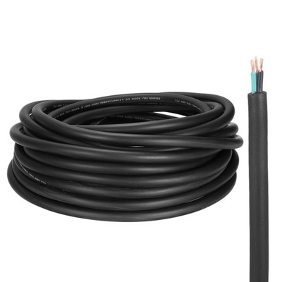 Für SOOW 12 AWG 3-adriges Elektrokabel 10ft 600V tragbares Stromkabel