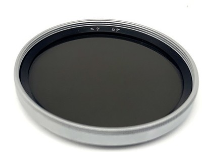 Graufilter 4x in Chrom Filter 49mm Kreisförmig Filtergewinde