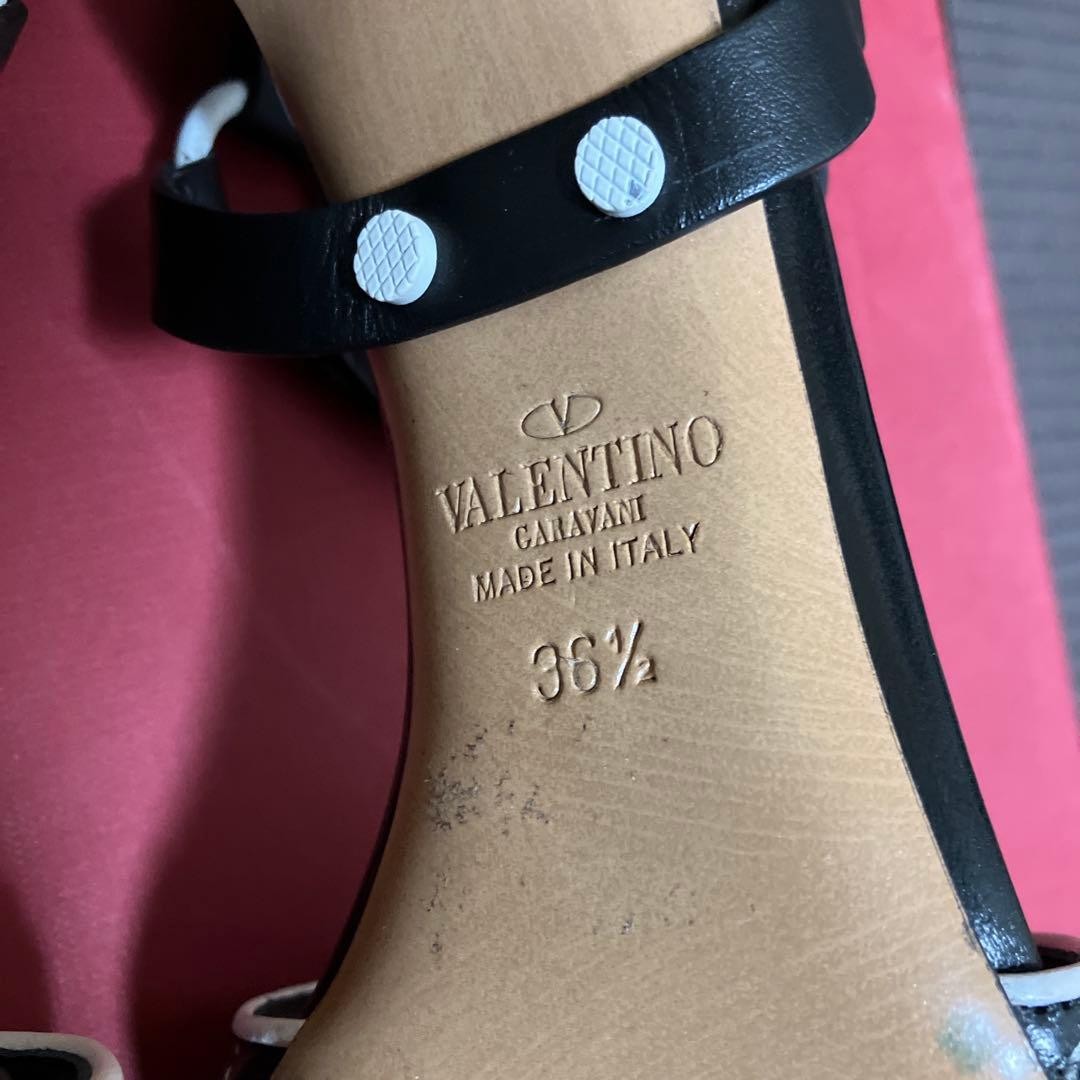 Valentino Garavani Pumps Heel Leather Black/White EU36.5/US6.5 116177c thumbnail 20