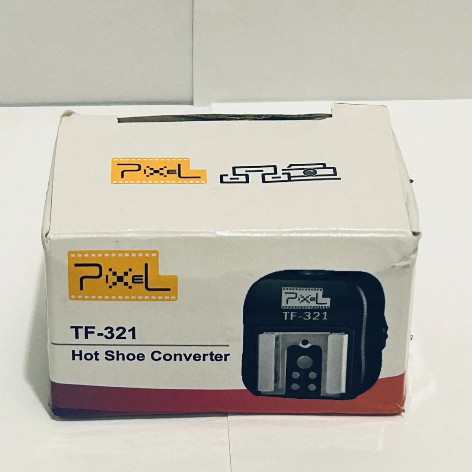 Pixel TF-321 Hot Shoe Converter Adapter W/ Extra PC Sync Port For Canon DSLRS - Image 4 of 4