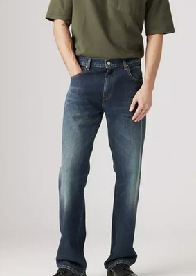 Levi's Premium 517 Bootcut Men's Jeans Blue Wash 100% Cotton Denim