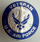 US Air Force Veteran USAF - American Silver Eagle - 1oz. .999 Silver Dollar Coin