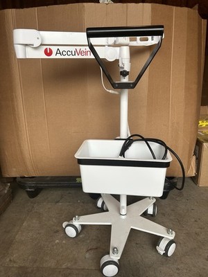 Accuvein HF470 HF470-1 AV400 Vein Finder  Rolling Stand -White- Great condition