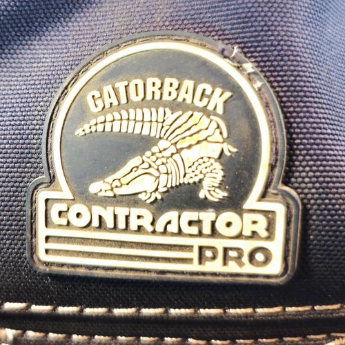 GATORBACK Contractor Pro Black Canvas Tool Belt Men's Size Med 34-38" Padded - Picture 11 of 15