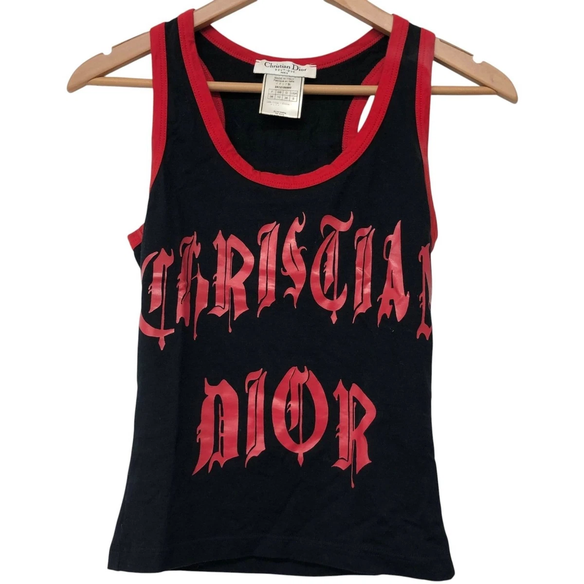 Dior Cotton Tank Tops for Women for sale | eBay