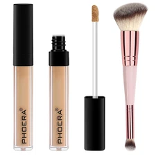 PHOERA Concealer, Lightweight, Full Coverage, Long Lasting, Corrects, Hydrates, 