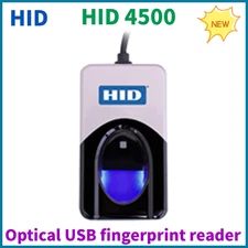 HID 4500 Blue LED HID® DigitalPersona® 4500 Fingerprint Reader USB 8-bit 500 DPI