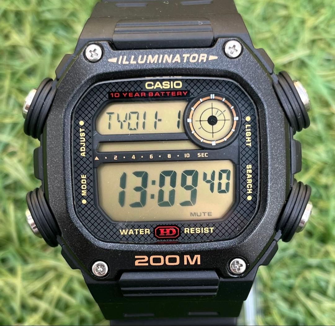 Casio Men's Digital Multi-Function Watch Vintage … - image 1