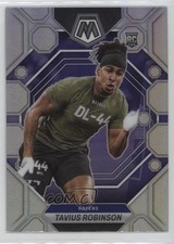 2023 Panini Mosaic Rookies Silver Prizm Tavius Robinson #365 ow3