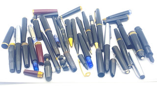 VINTAGE JOB LOT OF MONTBLANC MEISTERSTUCK FOUNTAIN PEN PARTS MADE IN GERMANY