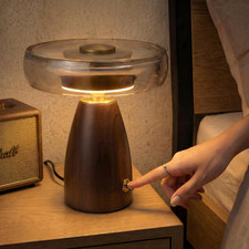 Aesthetic 9 Table Lamp for Living Room, Bedroom, Bedside, Nightstand Lamp with
