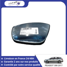 Glace de rétroviseur Peugeot 308