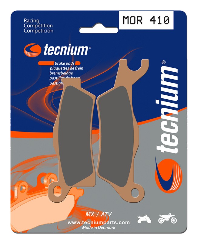 Plaquettes de frein TECNIUM pour résoudre la perte de freinage du quad en boue
