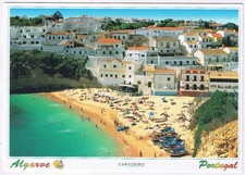 Postcard Algarve Portugal Praia Do Carvoeiro