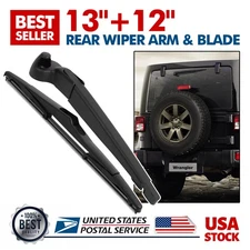 13" & 12" Rear Wiper Blade & Arm All season OEM Quality US All Season Set of 2