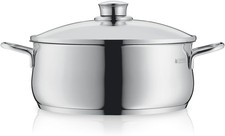 WMF Diadem plus Kochtopf 20 Cm, Glasdeckel, Topf 20Cm, Bratentopf Induktion 3L,