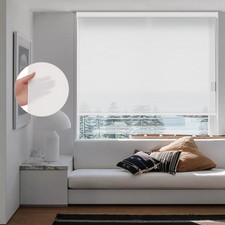 Changshade CUSTOM CUT Corded Light Filtering Roller Shades Blinds for Window