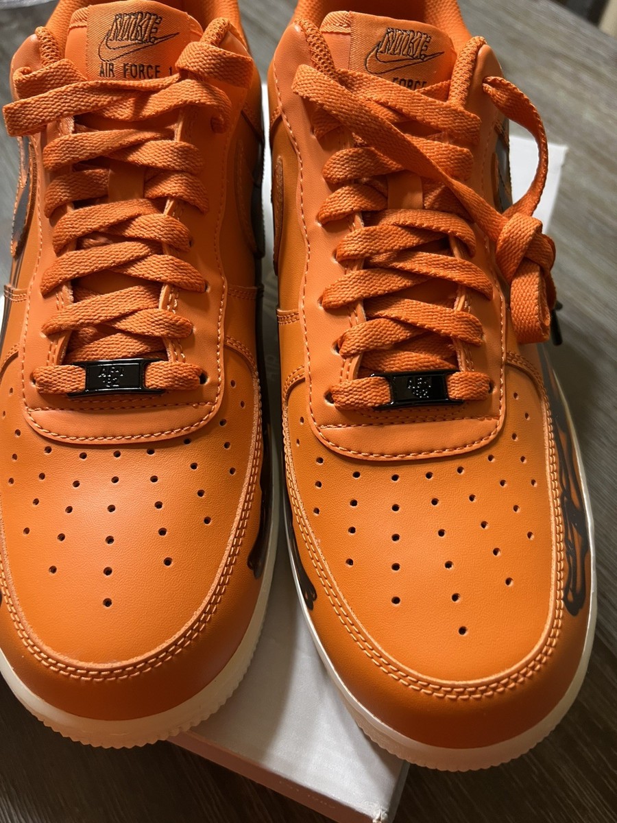 Size 11 - Nike Air Force 1 Low Orange Skeleton(New) 194953526127| eBay