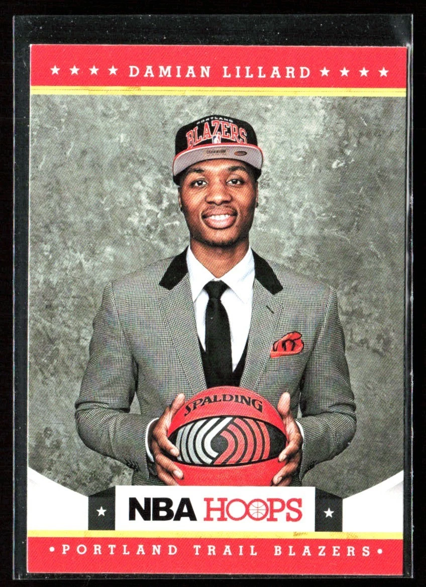 Damian Lillard trading card