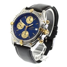 BREITLING Chronomat Bikoro B13050 Navy / Gold Dial Automatic Men's Watch_913451 2