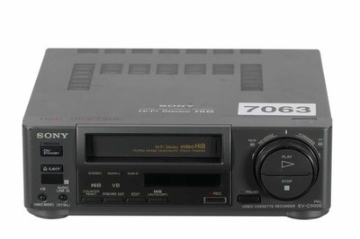 Sony EV-C500E - Hi8 & Video8 Recorder | Player