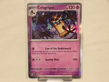 Pokémon TCG Cofagrigus 083/191 – SV08 Surging Sparks Rare Holo Card – Mint