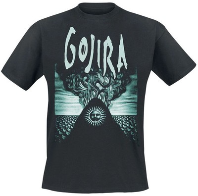 Gojira T-Shirt Herren Elements schwarz Band-Merch, Bands