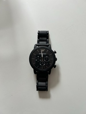 Emporio Armani Herrenuhr schwarz AR1895