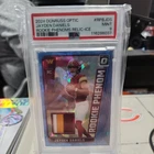 2024 Donruss Optic Jayden Daniels Rookie Phenom #RPB-JDS Ice #/49 PSA 9