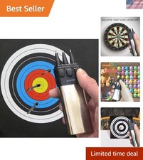 Silent Shooting Stainless Steel Dart Launcher with 3 Extra Darts - Tactical Gear
