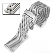 20mm Braided Stainless Mesh Band For Omega Seamaster No Time To Die 007