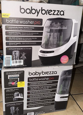 #ad Baby Brezza Bottle Washer Pro Baby Bottle Washer Sterilizer Dryer BRZ0103 $135.00