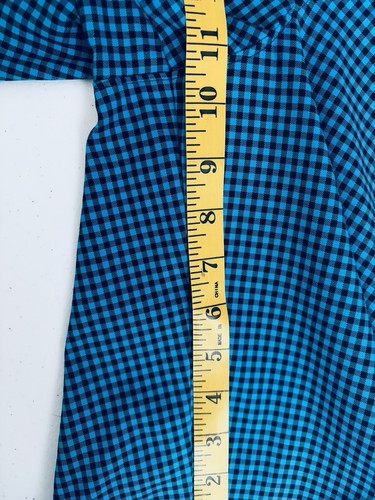 Under Armour Herren Gr. 36 türkis blau schwarz kariert Chino Shorts Golf Activewear - Bild 15 von 17