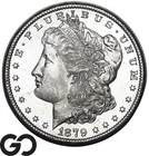 1879-S Morgan Silver Dollar Coin, PROOF-Like, Superb Gem BU++ PL