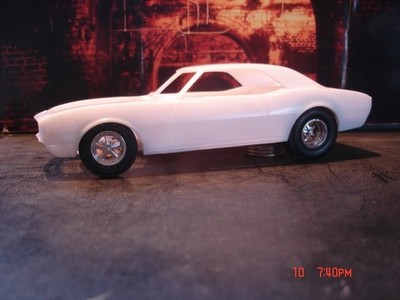 Revel 1/25 scale Resin Cast 67 Camaro Pro Touring Mini Tubbed Chassis
