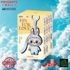 * USA * NEW SEALED Authentic Labubu Monsters Pin For Love A-M (Single Blind Box)