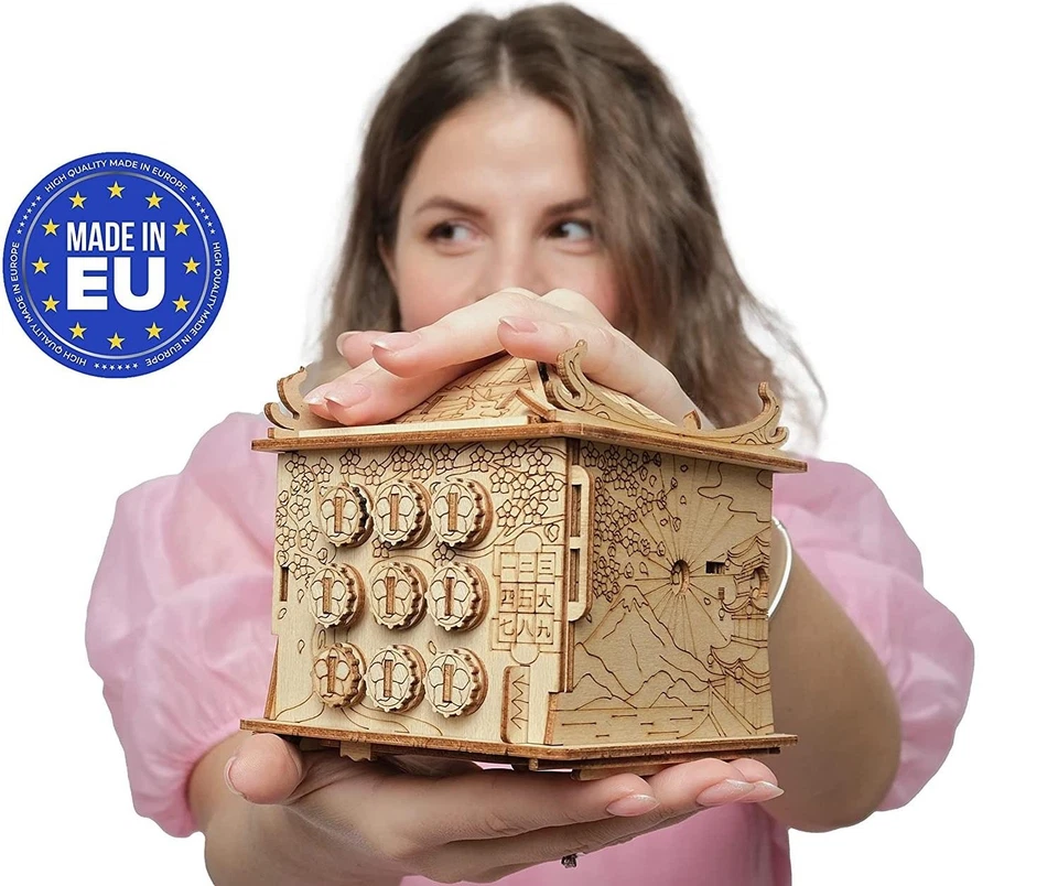 House Of Dragon Box - Scatola Puzzle in Legno Esperienza Escape Room - Immagine 3 di 4