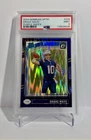 2024 Donruss Optic - Rated Rookie Drake Maye #229 Purple Shock Prizm RC PSA 9