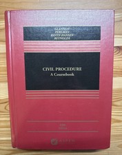 Aspen Civil Procedure: A Coursebook 5th Ed HC...