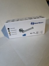 Toilet Paper Holder Brushed Nickel New In Box Wall Mount